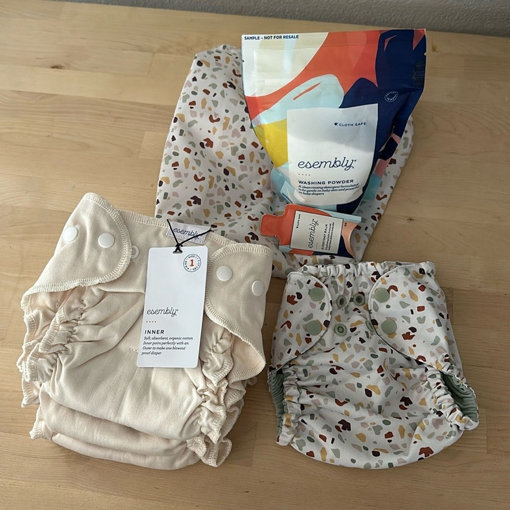 Resemble cloth diaper Try-It bundle NEVER USED